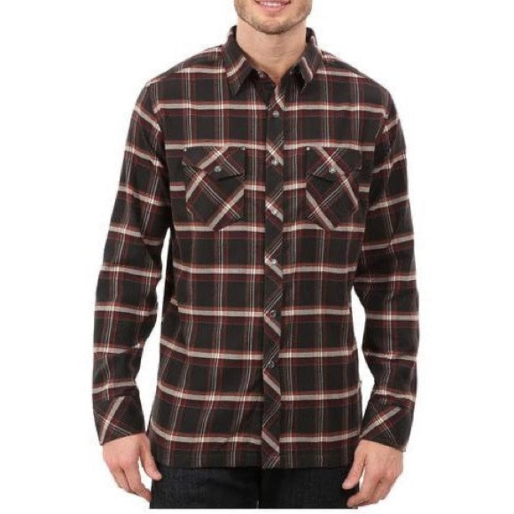 Kuhl Men’s Maverik LS Long Sleeve Button Down Sz L Western Rhinestone Snaps